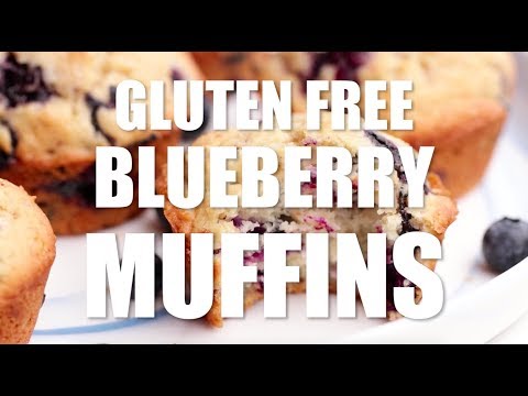 GLUTEN FREE BLUEBERRY MUFFINS