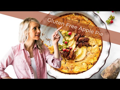 Gluten Free Apple Pie (Crustless Impossible Pie)