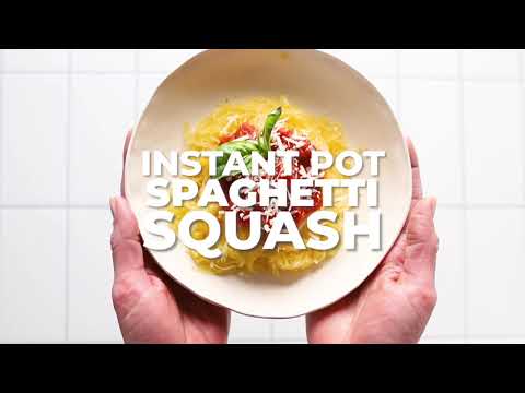 Instant Pot Spaghetti Squash for Incredible Paleo Pasta!