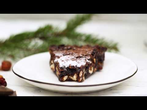 CHOCOLATE CHRISTMAS CAKE (PANFORTE)