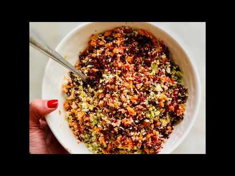 HOW TO MAKE CAULIFLOWER RICE AND OTHER RICED VEGGIES