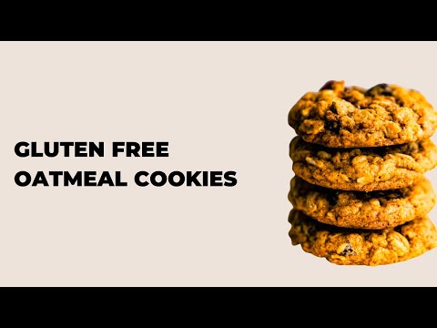 Gluten Free Oatmeal Cookies