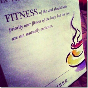 fitness of soul