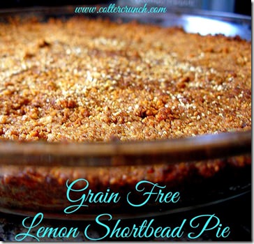 grain free lemon shortbread -CC