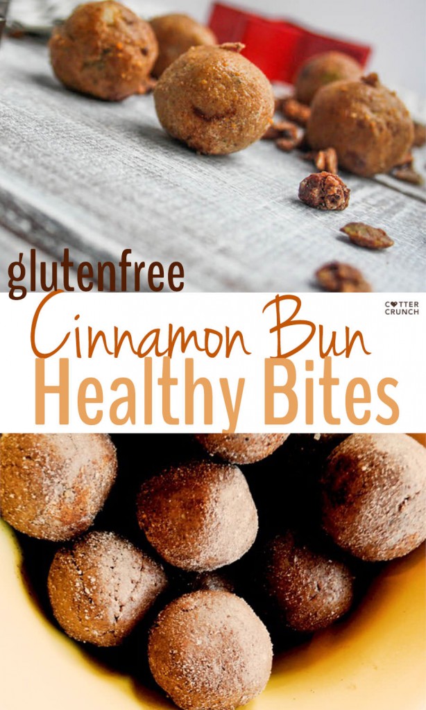 gluten-free-cinnamon-bun-energy-'healthy'-bites made with @lovegrown granola or oats @cottercrunch recipe. 