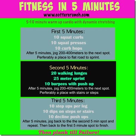 Fitness in 5 Minutes Workout http://wp.me/p1N2t3-43H  @adidaswomen #committomore #fitfluential #WOD