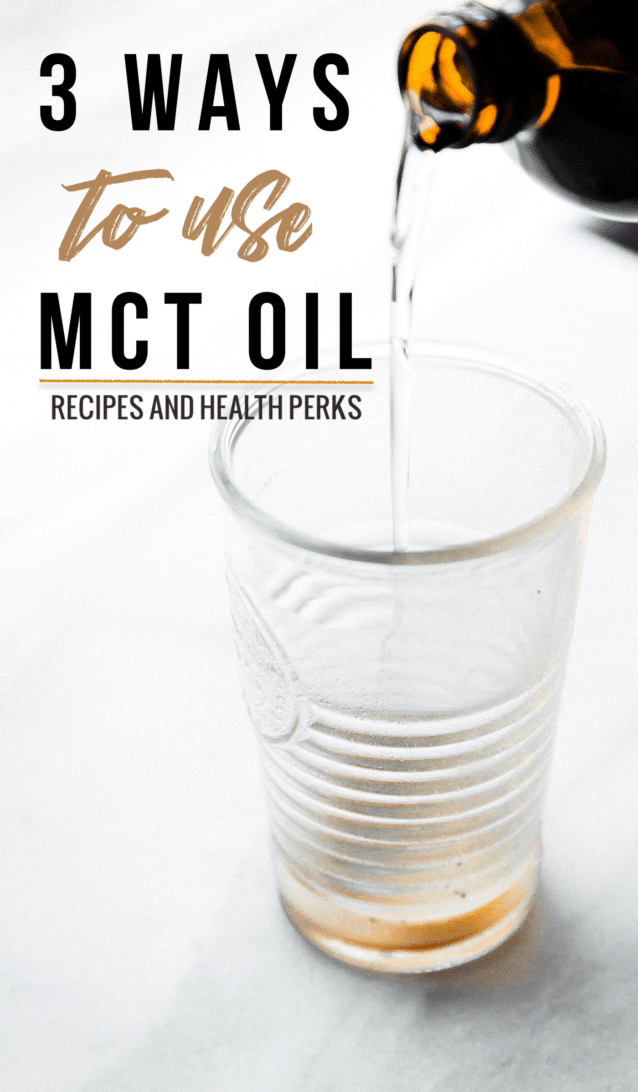 3 ways to use MCT oil