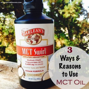 Ways to use MCT oil
