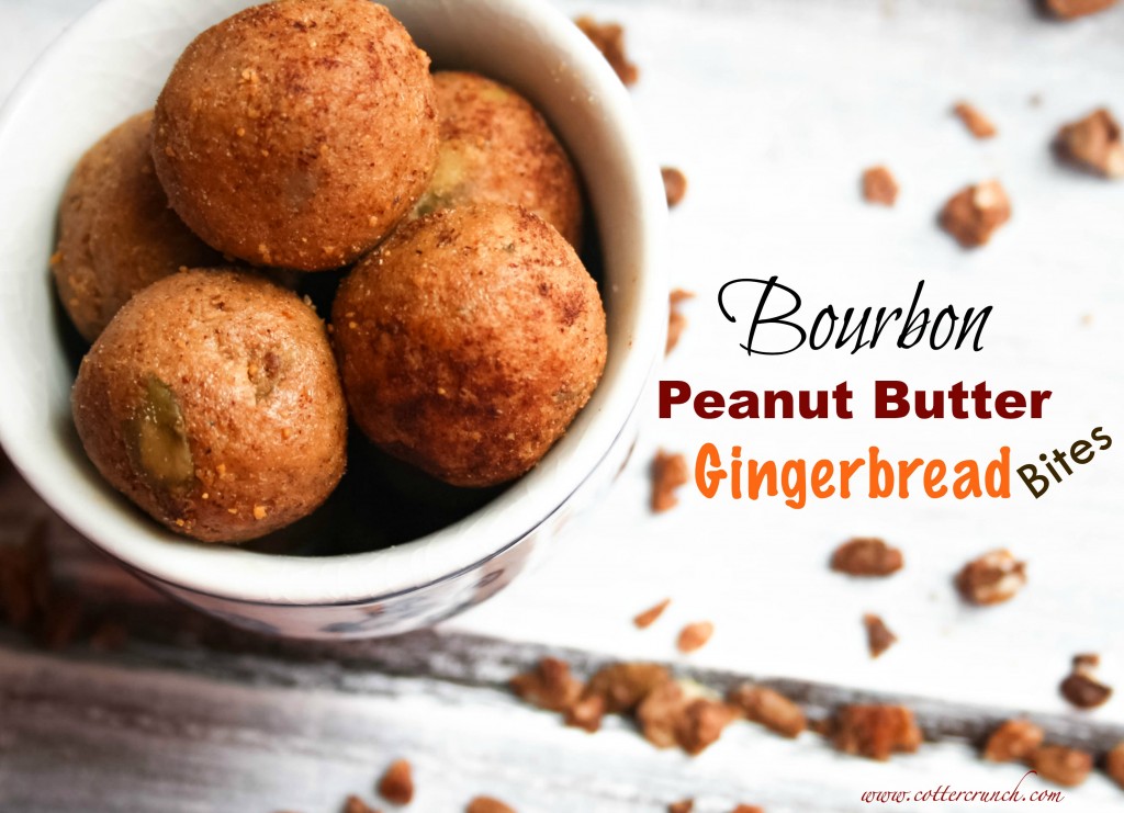 Grain Free Bourbon Peanut Butter Protein Snack bites! A delicious healthy snack for any time of day!