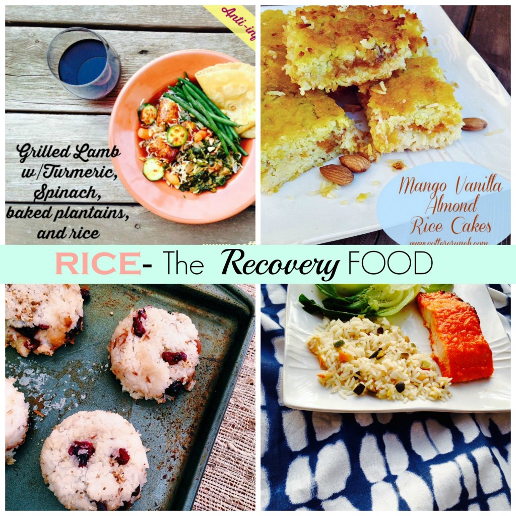 white rice dishes for recovery