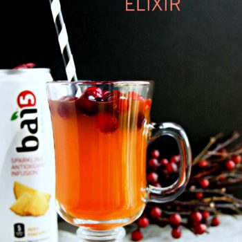 Cranberry Pineapple Gut Healthy Elixir with Tumeric