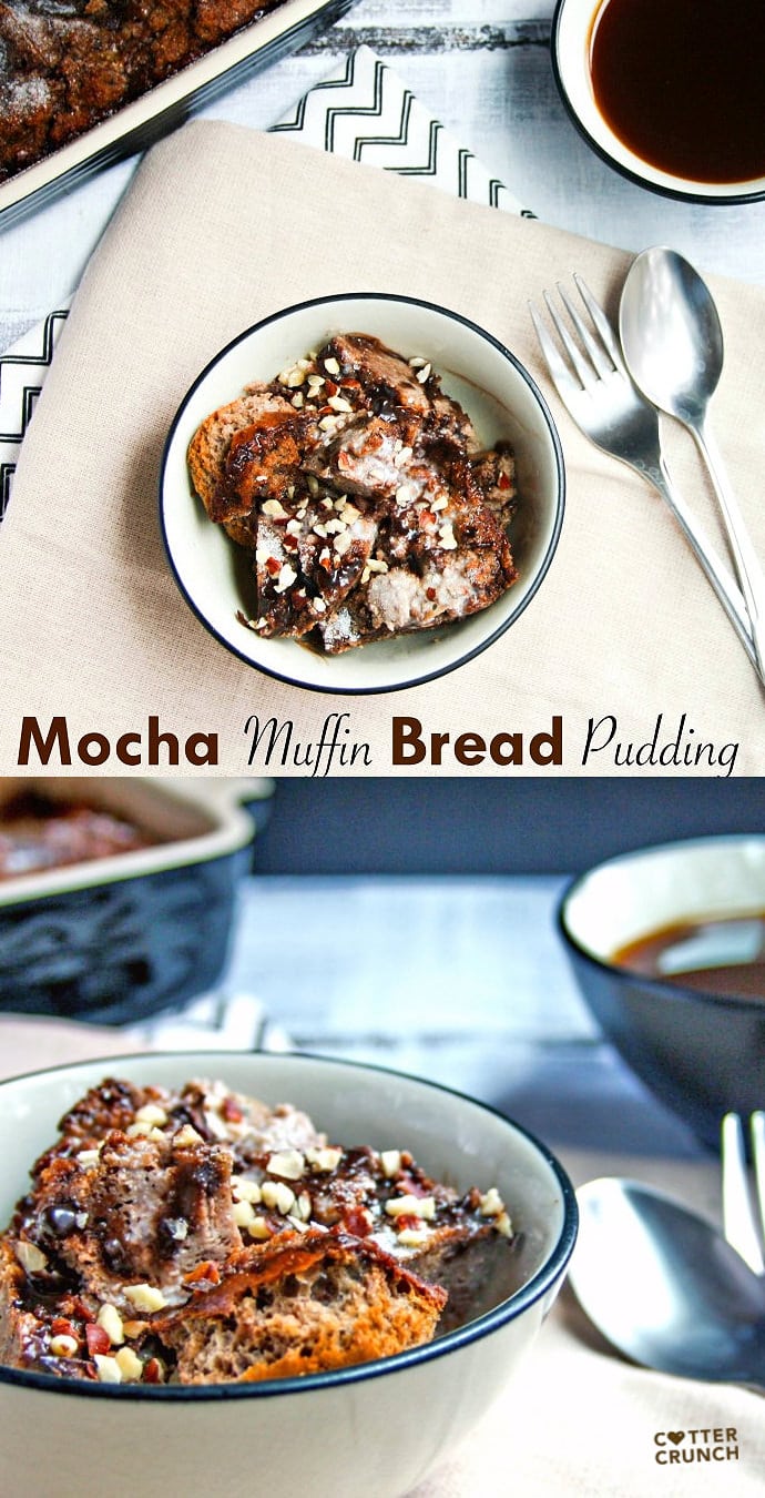 Don't throw away stale muffins, Make some easy Mocha Gluten Free Bread Pudding. This great recipe comes with options for paleo and dairy-free eating plans.