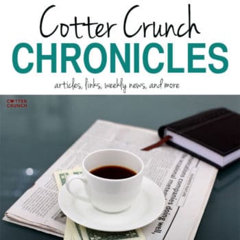Cotter Crunch - Weekly food news, tips, recipes, and more. It's coffee talk meets link love!