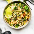 thai rice noodle salad