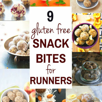 Gluten-free energy bites are great fuel for runners! Natural energy to fuel you for a run or even sustain you after!
