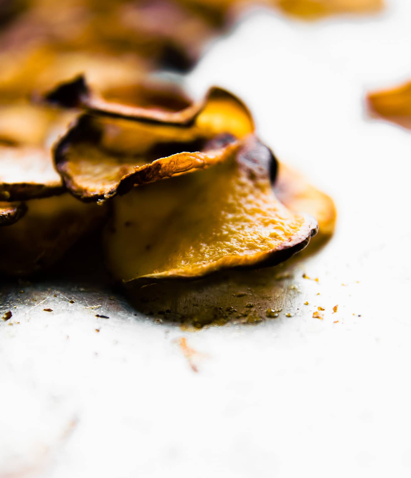 Gluten free BBQ Baked Rutabaga Chips! Healthy flavorful side dish for Summer BBQ's or any time of year! Rutabaga is a root vegetable that's easy to bake and cook with! A great lower carb and paleo option for baked potato chips. #homemade #paleo #veggiechips #vegan #whole30