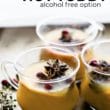 This hot toddy recipe is made with rum, pineapple, honey, and warm spices. Better yet, this warm drink recipe has some good nutritional benefits, too! #drink #vegan #healthy #cocktail #mocktail