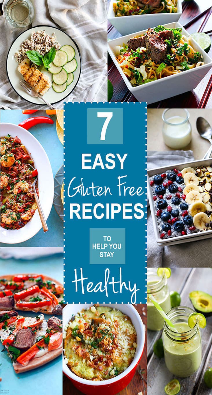 Seven (plus) EASY Gluten Free Recipes we rely on to stay healthy! The new year is here, stay healthy and eat well with these tried and tested easy gluten free recipes. Vegan, paleo, and Vegetarian options. We love them all and use them all for overall health and wellness. See why on www.cottercrunch.com @cottercrunch