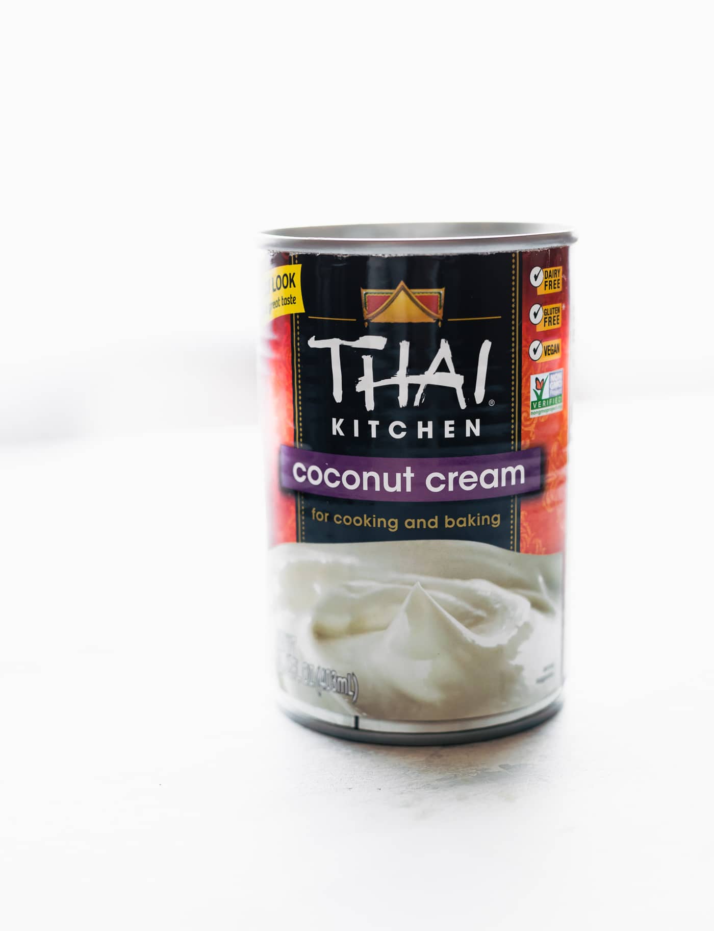 A can of Thai Kitchen coconut cream