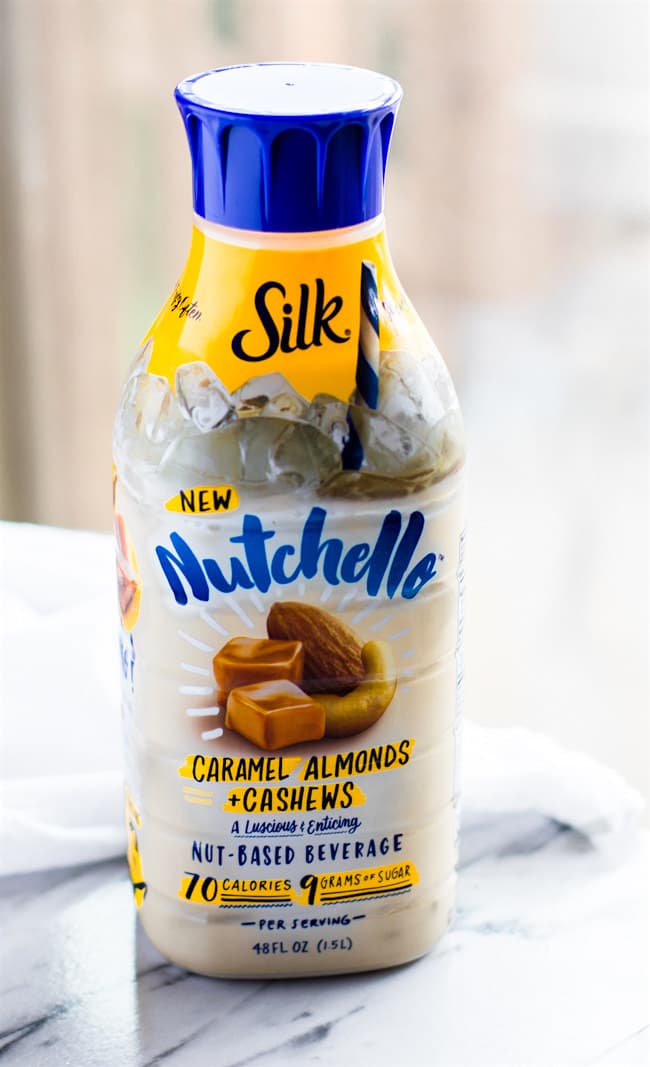 Vegan Overnight caramel almond Thai Iced Coffee with Silk #nutchello