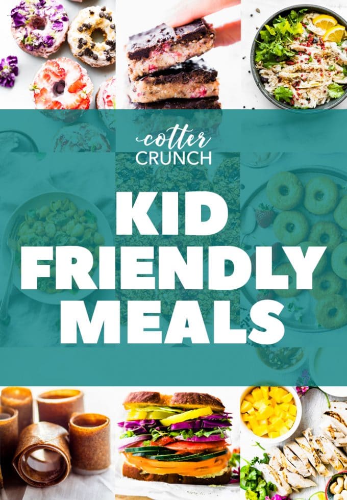 titled photo "Kid Friendly Meals with Hidden Vegetable Recipes"