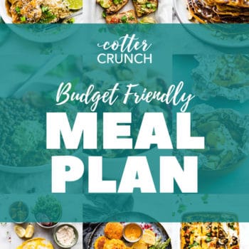 Budget Friendly Gluten Free Meal Plan photo collage