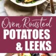 potato and leeks pin