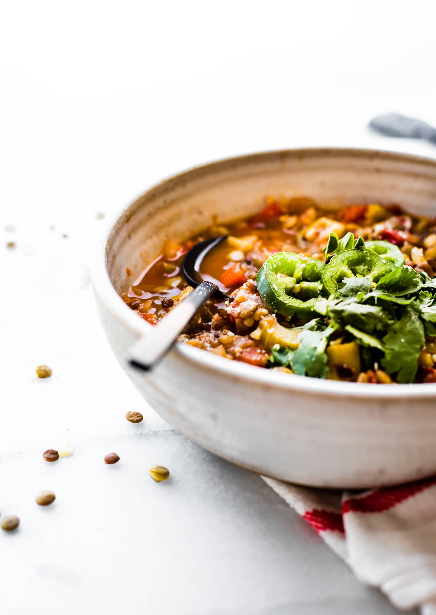 This vegan lentil gumbo recipe made quick and easy in the instant pot! A wholesome flavorful dinner that feeds a crowd. Rich in plant based protein, with the addition lentils, this gumbo is both filling and nourishing!