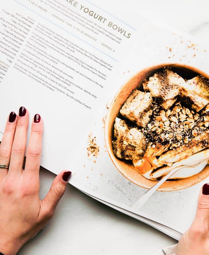A peek inside the Nourishing Superfood Bowls Cookbook