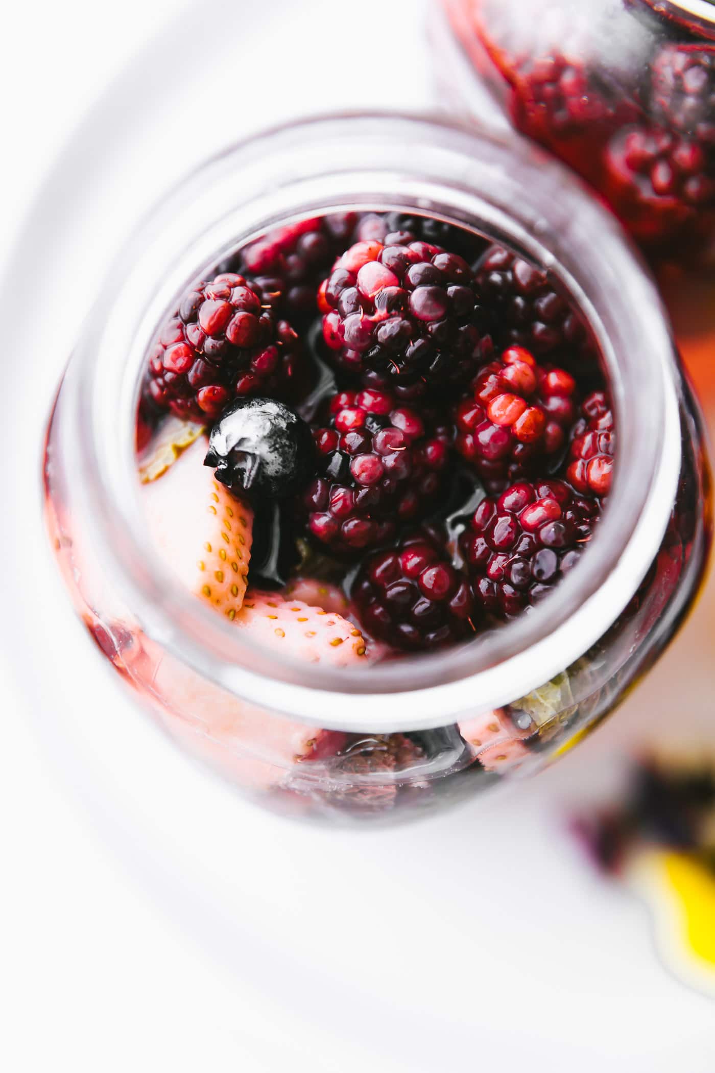 homemade fruit kvass | fermented fruit probiotic drink