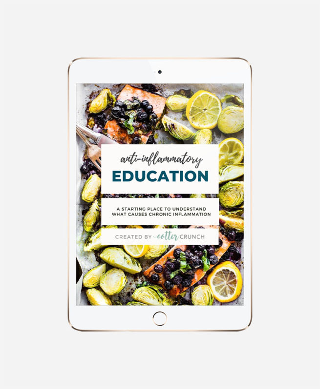 Anti-Inflammatory Starter Kit 2022 - Education Cover