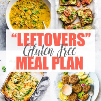 Graphic for Gluten Free Leftover Meal Plan