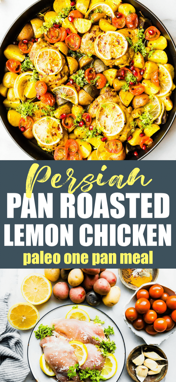 chicken pan roast - persian- pin