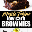 maple brownies