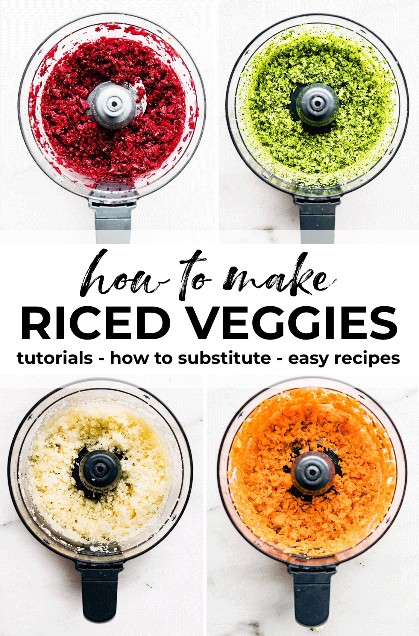how to make riced veggies