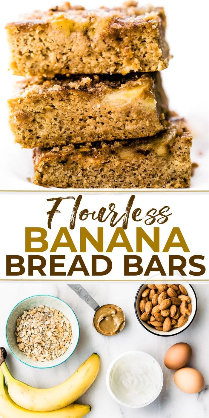 banana bars pin and ingredients