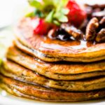 4 ingredient paleo pancakes - flourless protein pancakes (Keto)