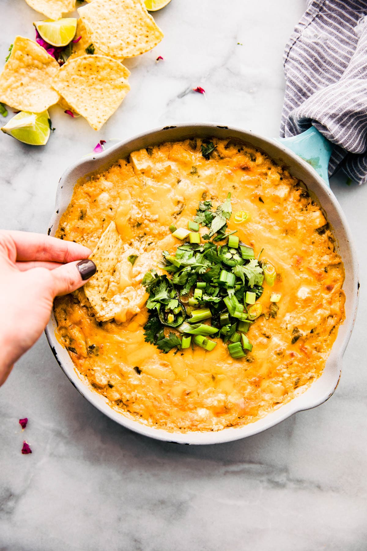 cheese dip with jalapenos
