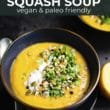 squash soup with text overlay