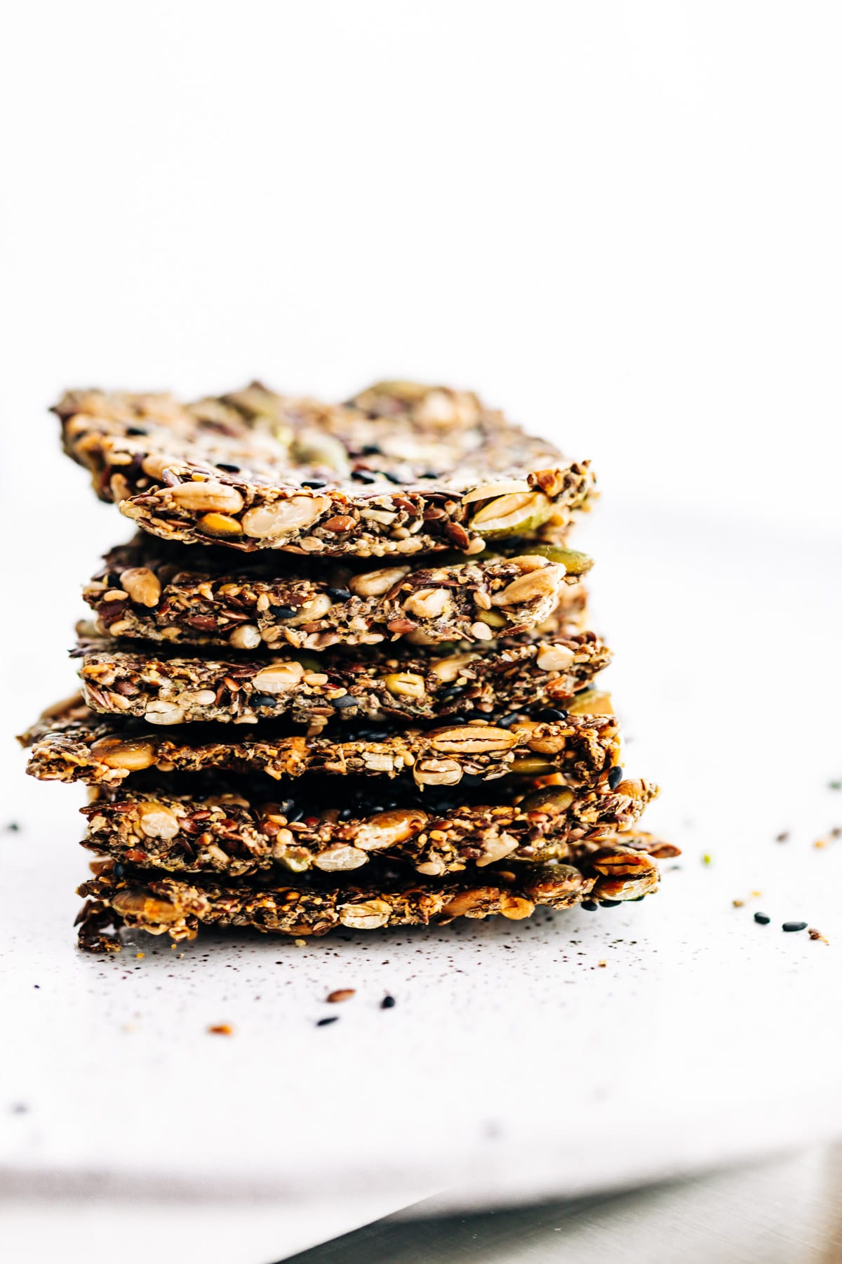 Multiseed Healthy Crackers | Gluten Free Cracker Reipe | Cotter Crunch
