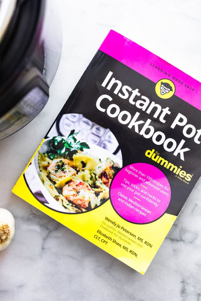 cookbook cover: Instant Pot Cookbook for Dummies