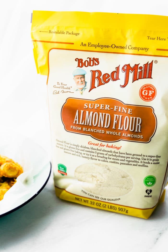 bag of Bob's Red Mill brand almond flour
