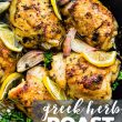 titled photo (and shown): Greek Herb Roast Chicken