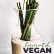titled image for Pinterest (and shown): Horseradish Vegan Ranch AIP friendly