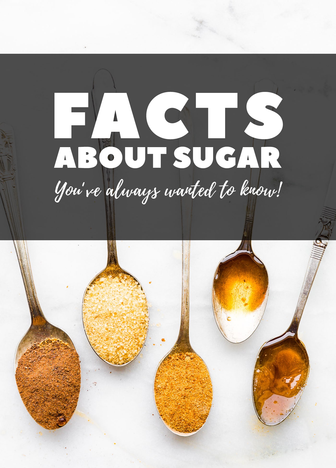 titled Pinterest image: Facts About Sugar You've Always Wanted to Know