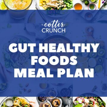 Gut Healthy Meal Plan Pin