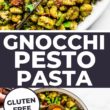 Gluten Free Gnocchi Pesto Pasta Salad