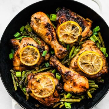 Ginger Air Fryer Chicken (stove top option)