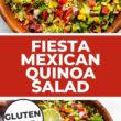 Fiesta Mexican Quinoa Salad Pinterest Image