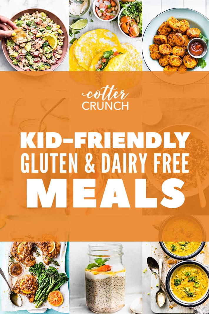 kid friendly gluten and dairy free meals